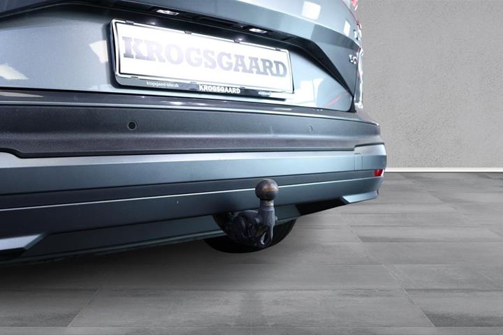 Grå Skoda Enyaq fra 2023