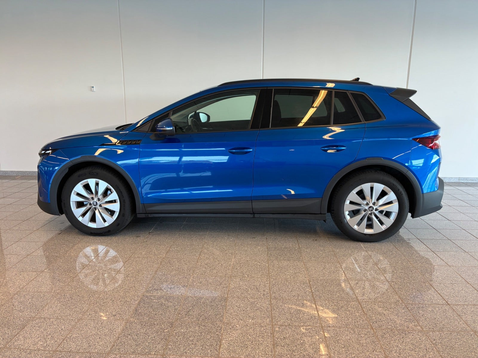 Blå Skoda Elroq fra 2025