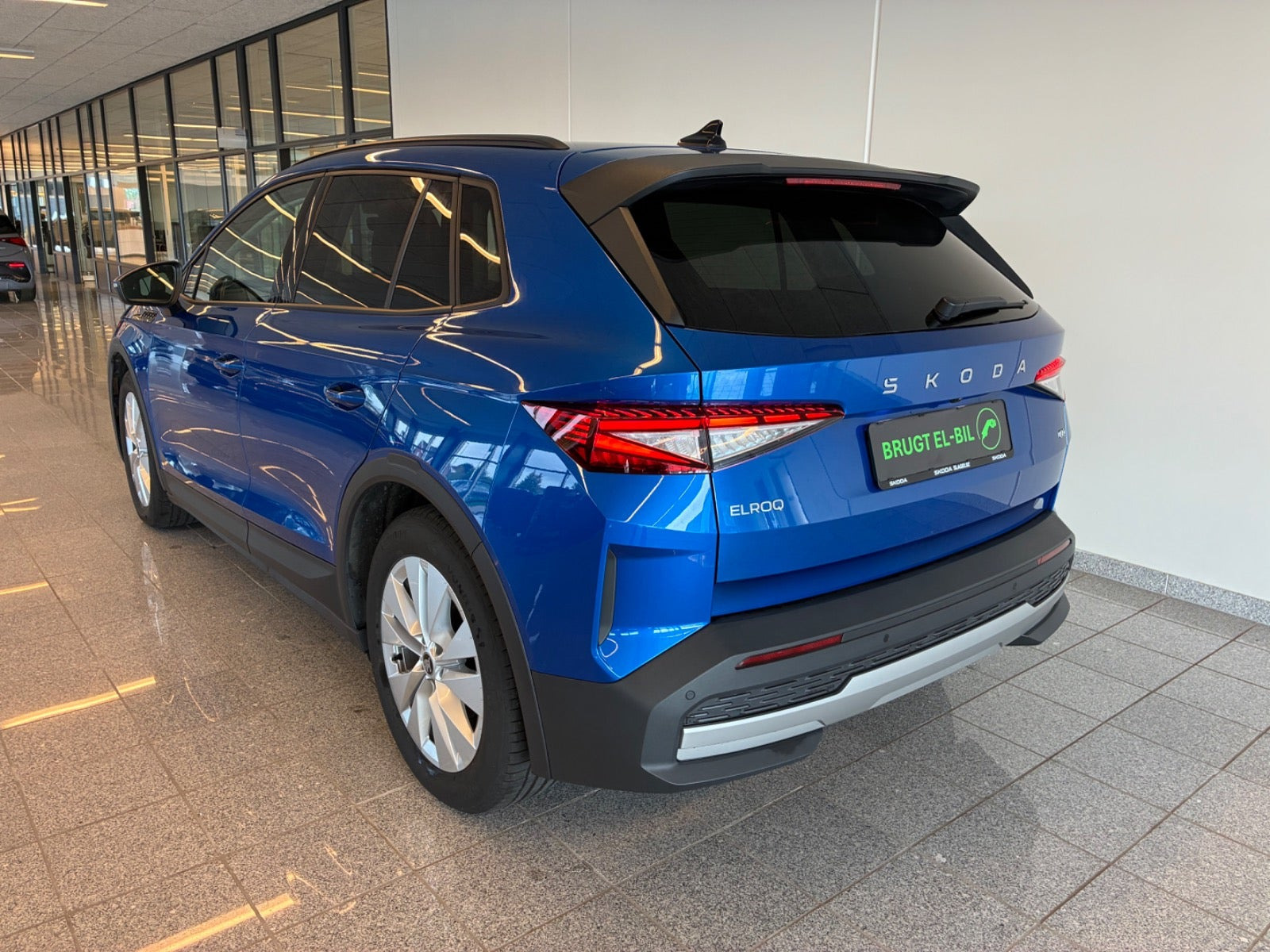 Blå Skoda Elroq fra 2025