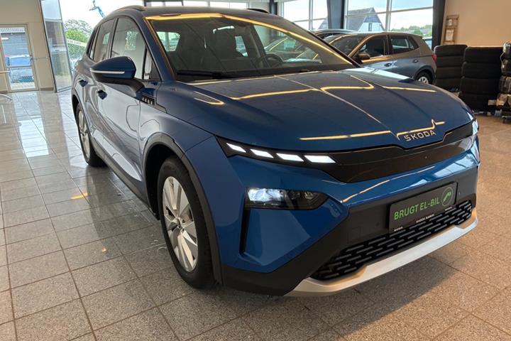 Blå Skoda Elroq fra 2025