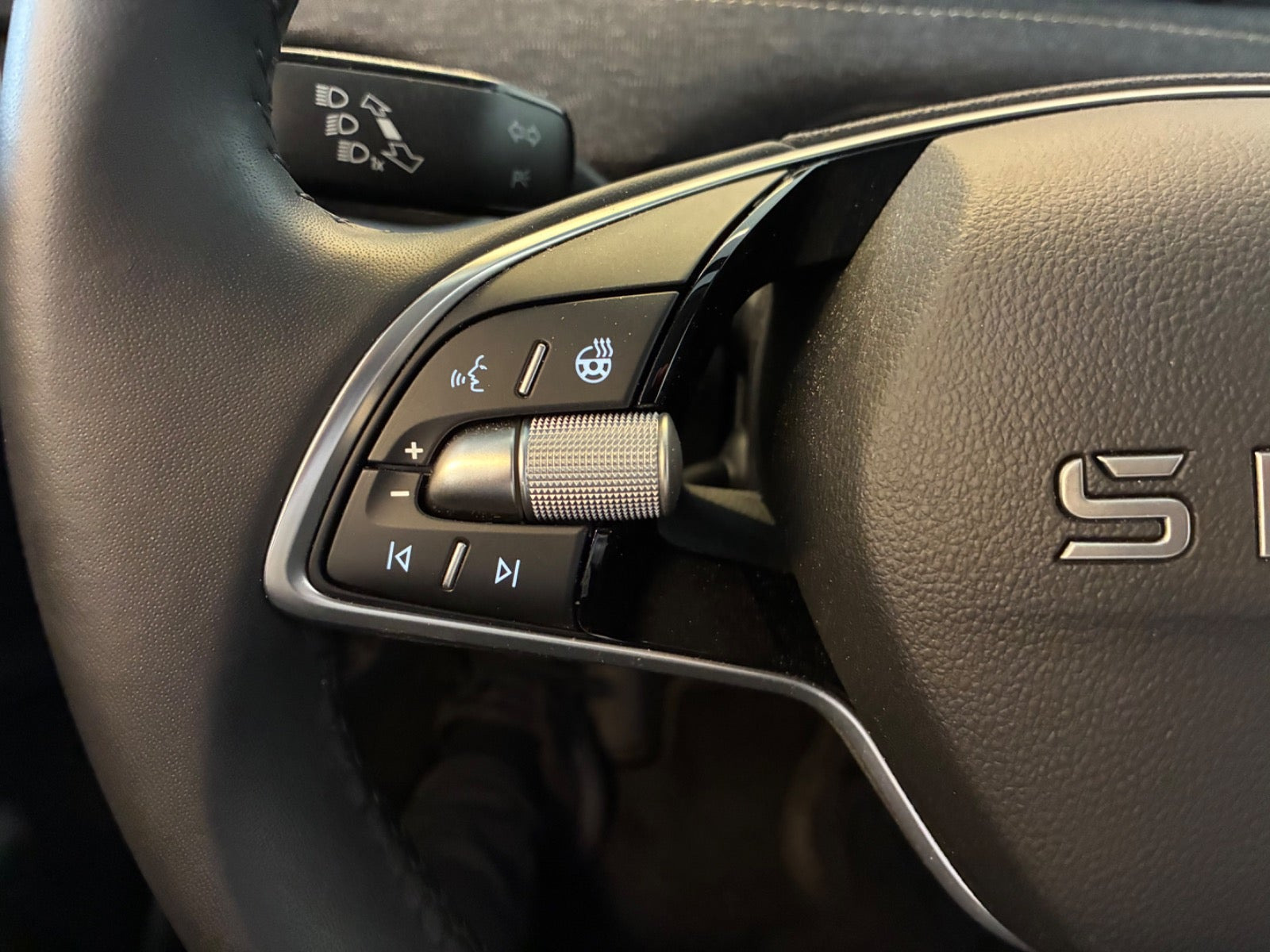Blå Skoda Elroq fra 2025