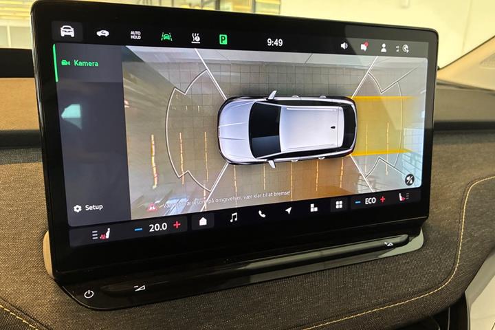 Blå Skoda Elroq fra 2025