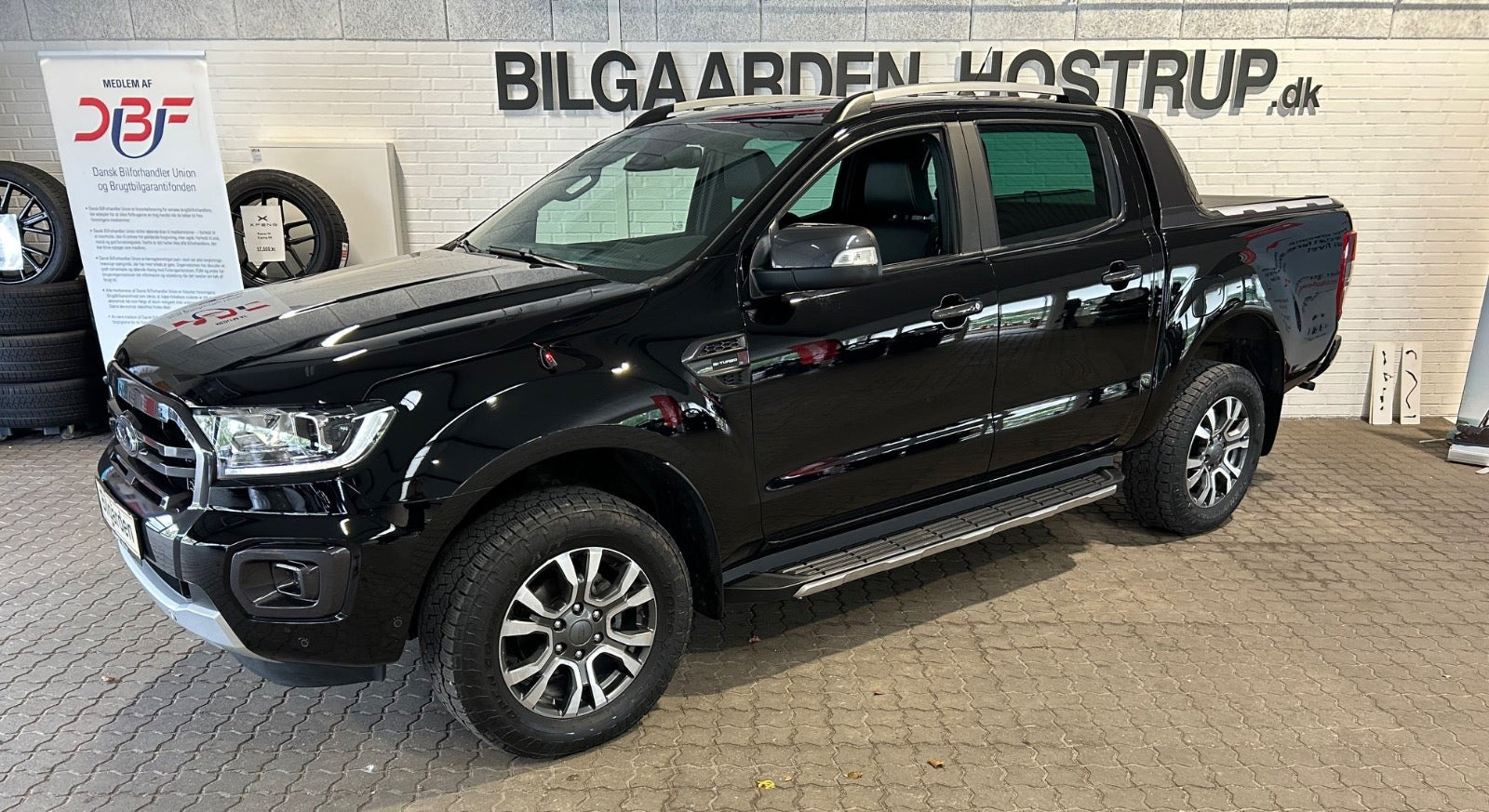 Sort Ford Ranger fra 2020