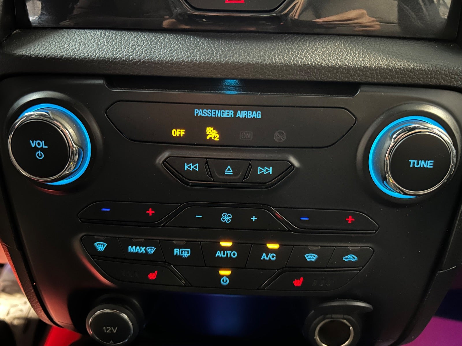 Sort Ford Ranger fra 2020