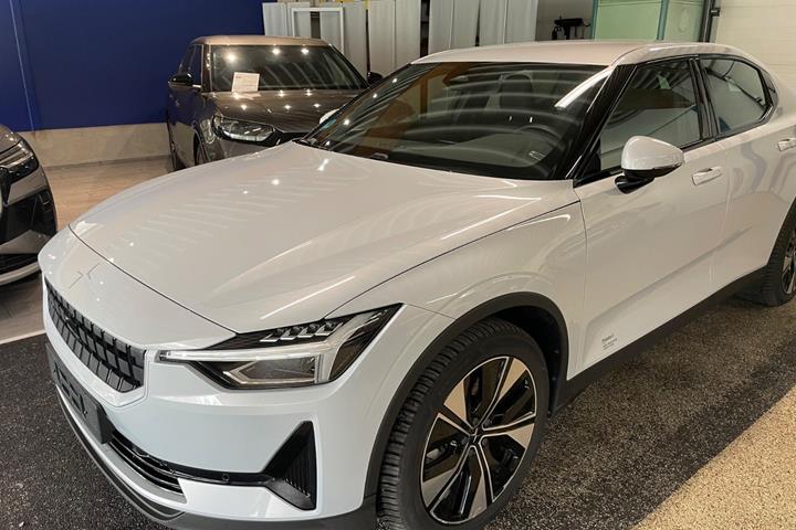 Hvid Polestar 2 fra 2023