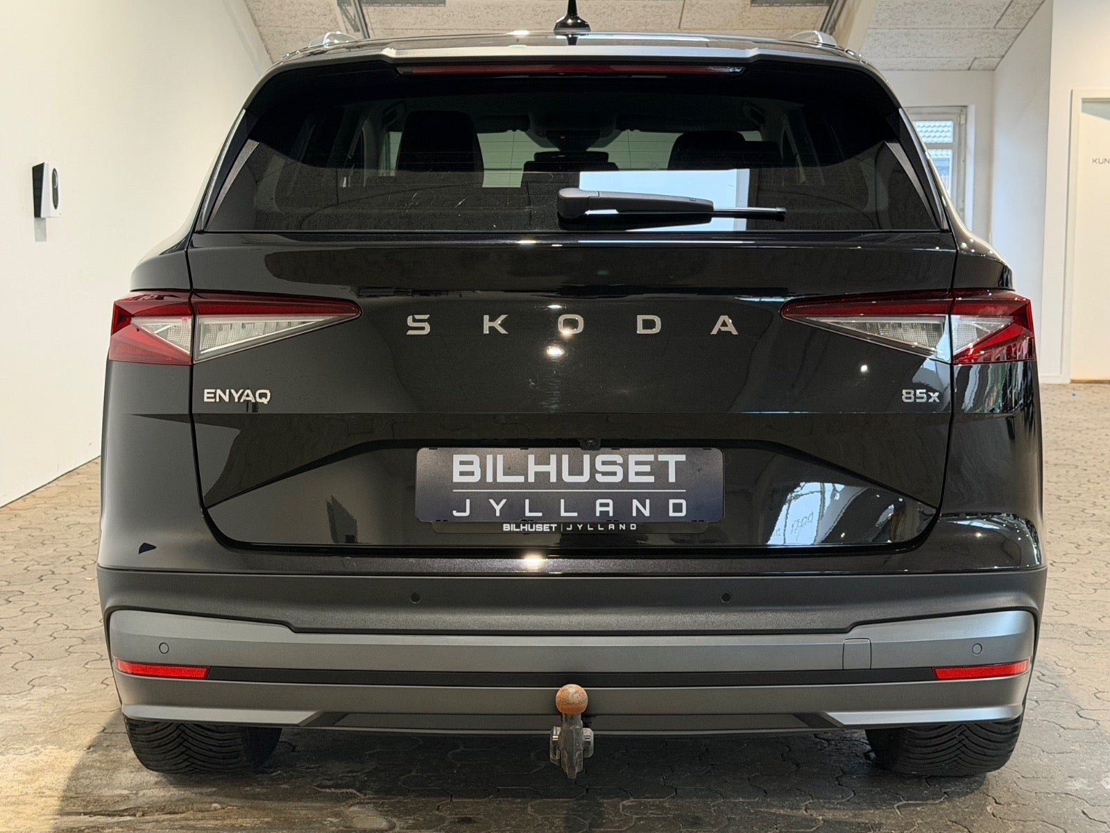 Sort Skoda Enyaq fra 2025
