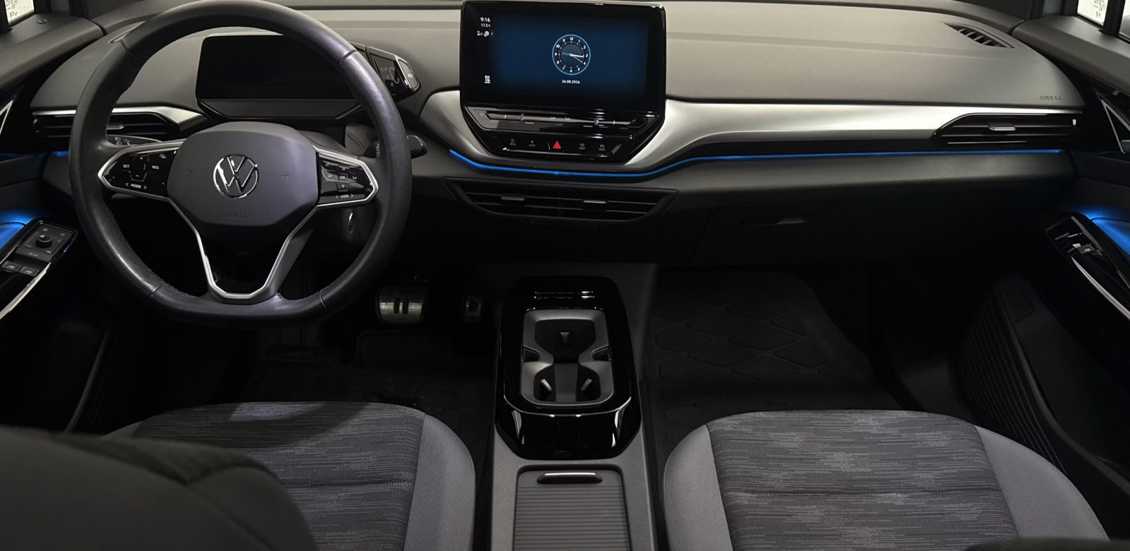 Sølv VW ID.4 fra 2023