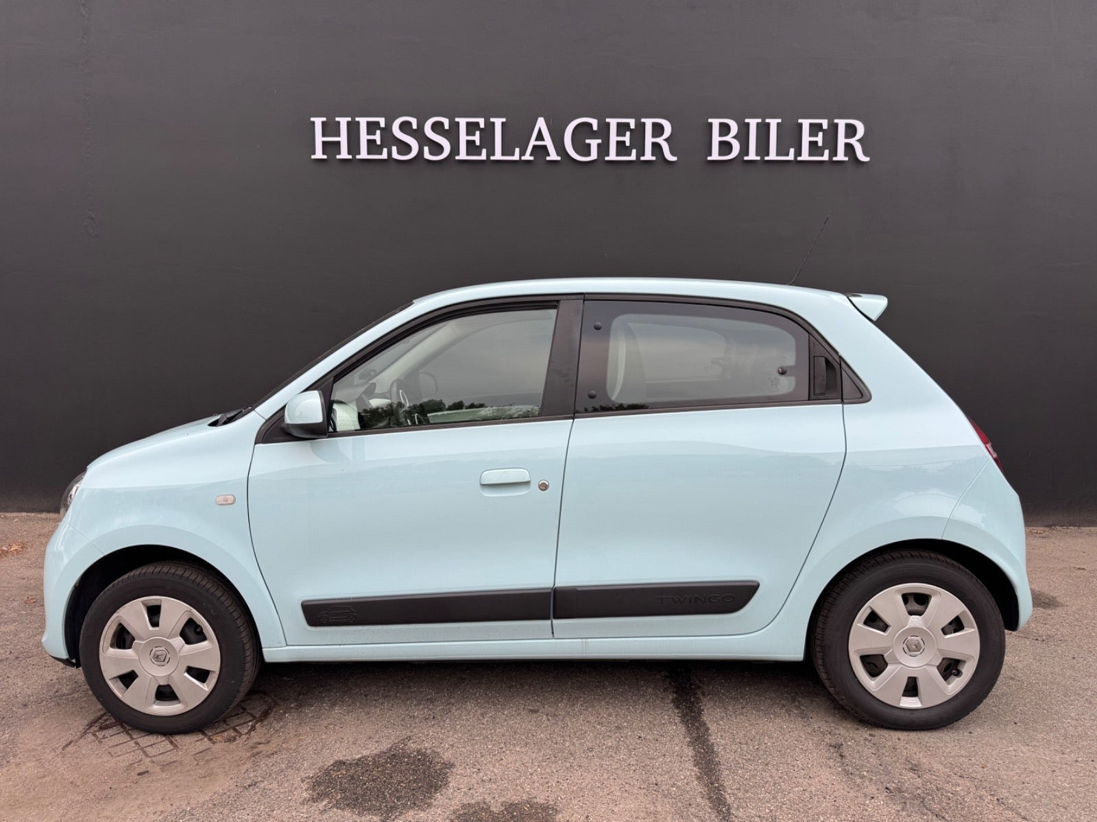 Blå Renault Twingo fra 2014