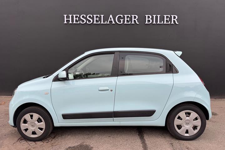 Blå Renault Twingo fra 2014