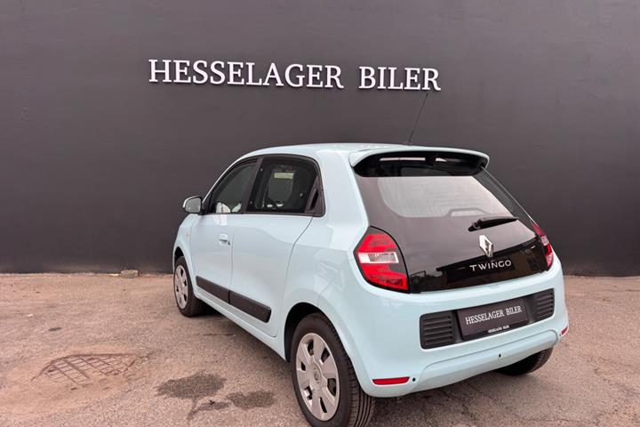 Blå Renault Twingo fra 2014