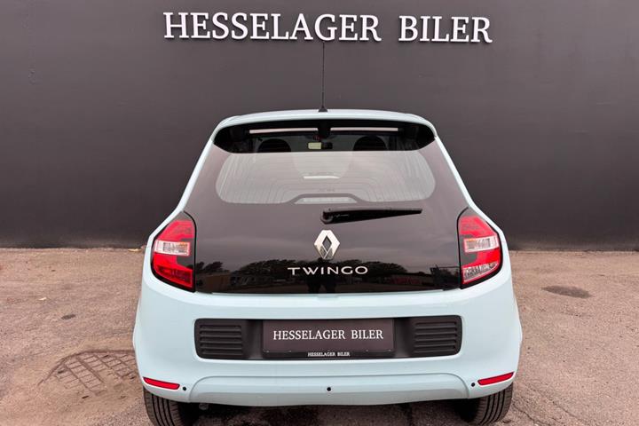 Blå Renault Twingo fra 2014