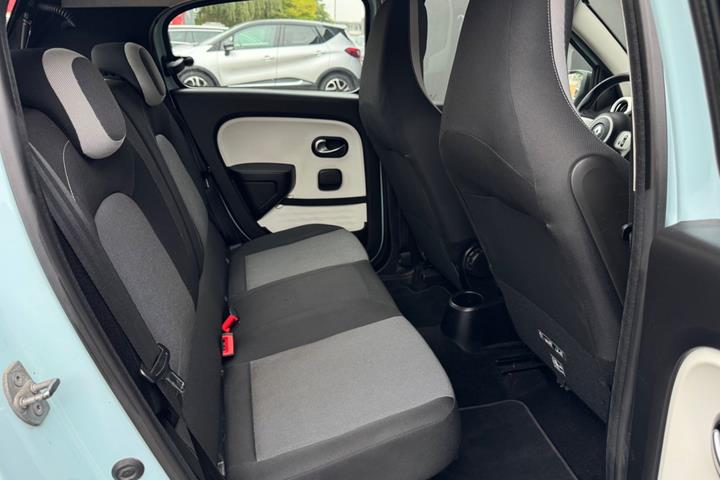 Blå Renault Twingo fra 2014