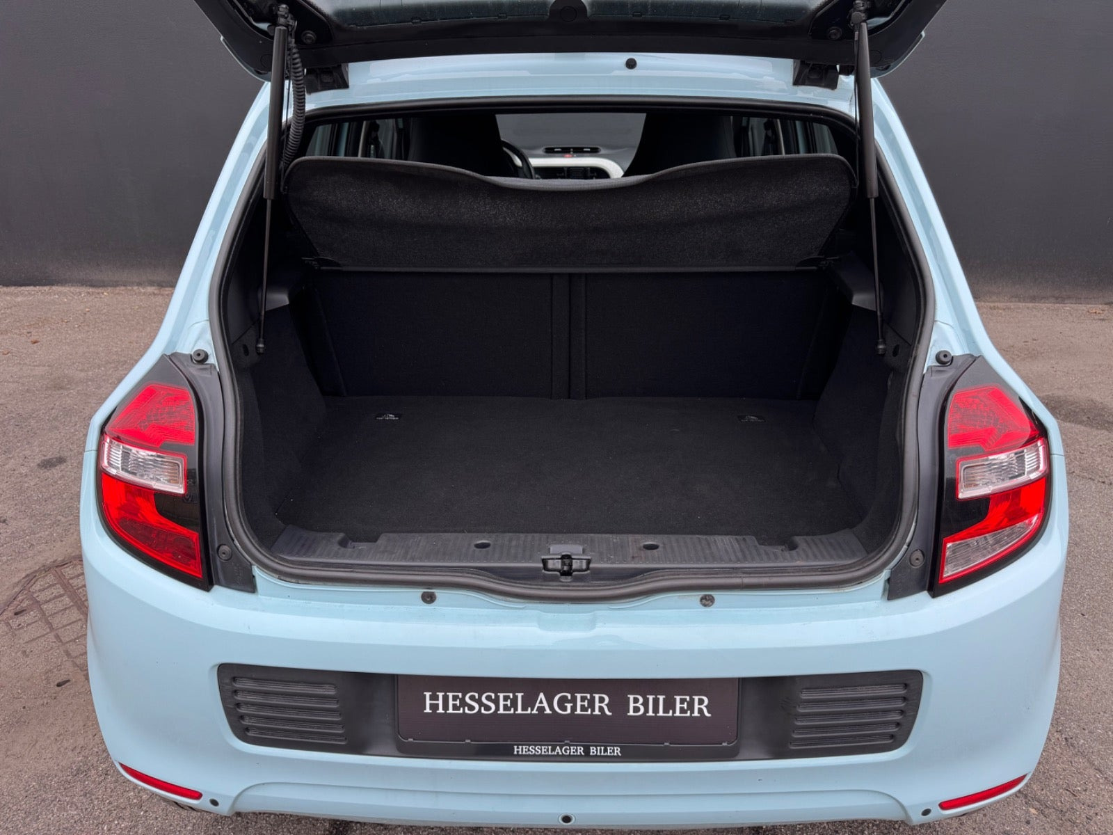 Blå Renault Twingo fra 2014