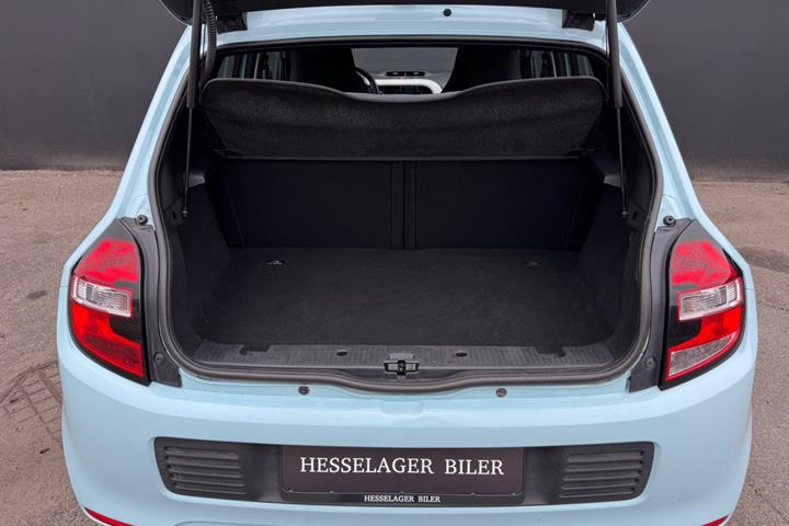 Blå Renault Twingo fra 2014