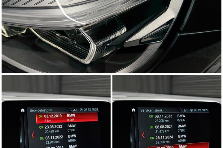 Grå BMW 225xe fra 2019