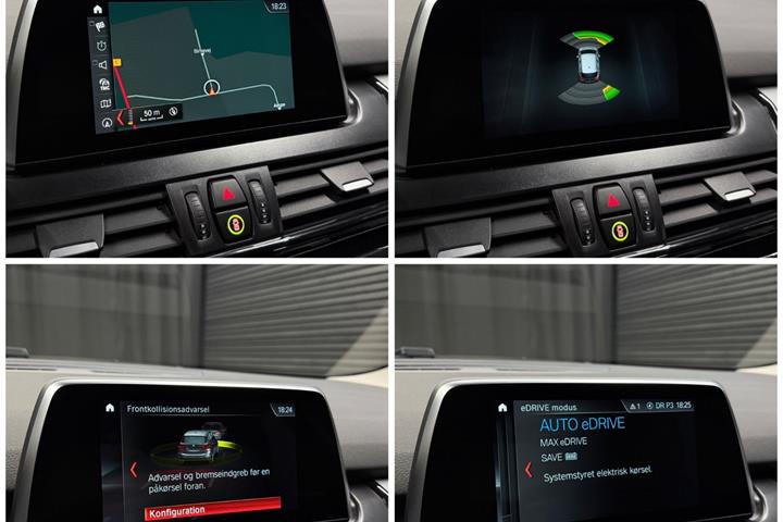 Grå BMW 225xe fra 2019