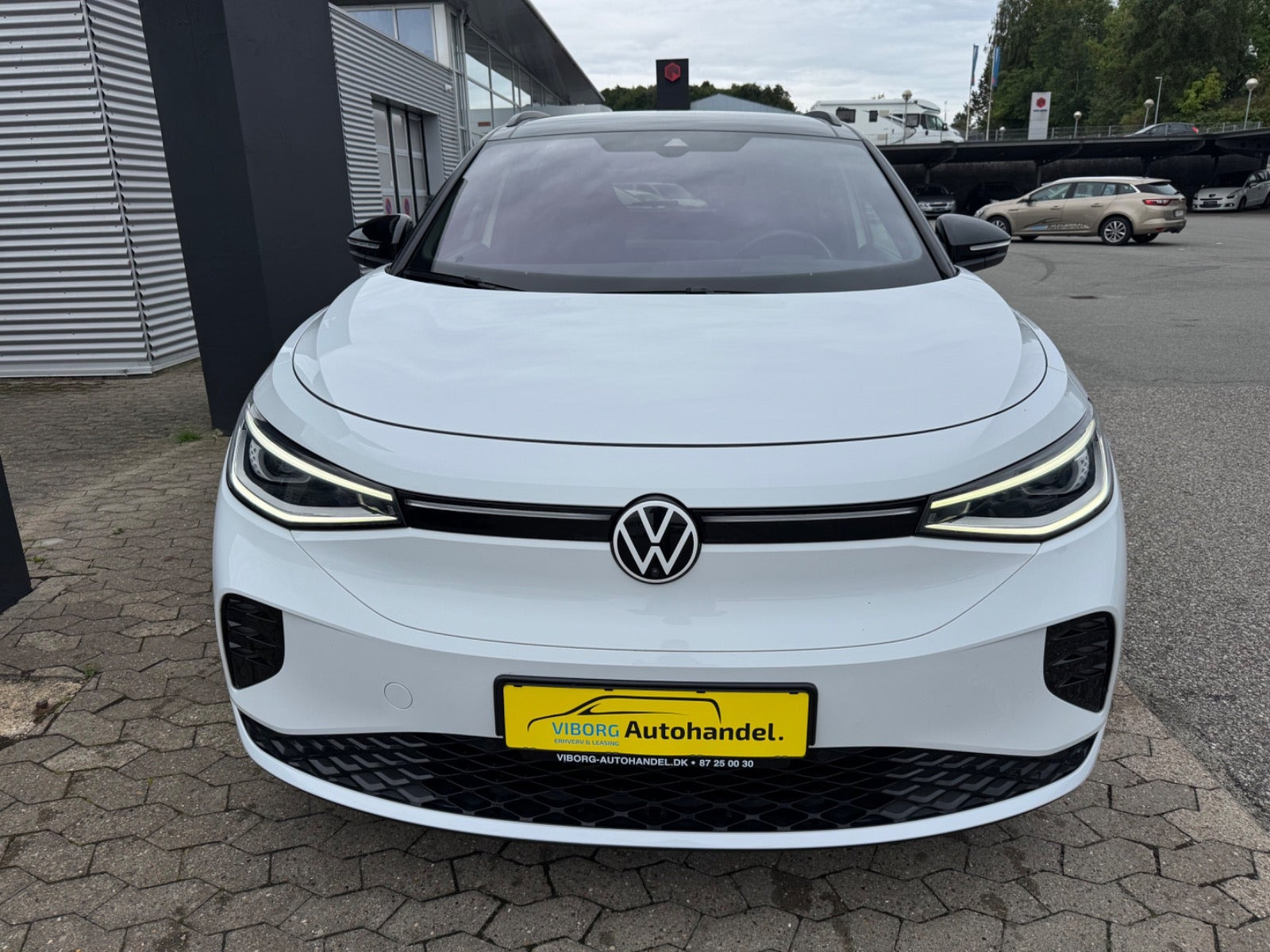 Hvid VW ID.4 fra 2023