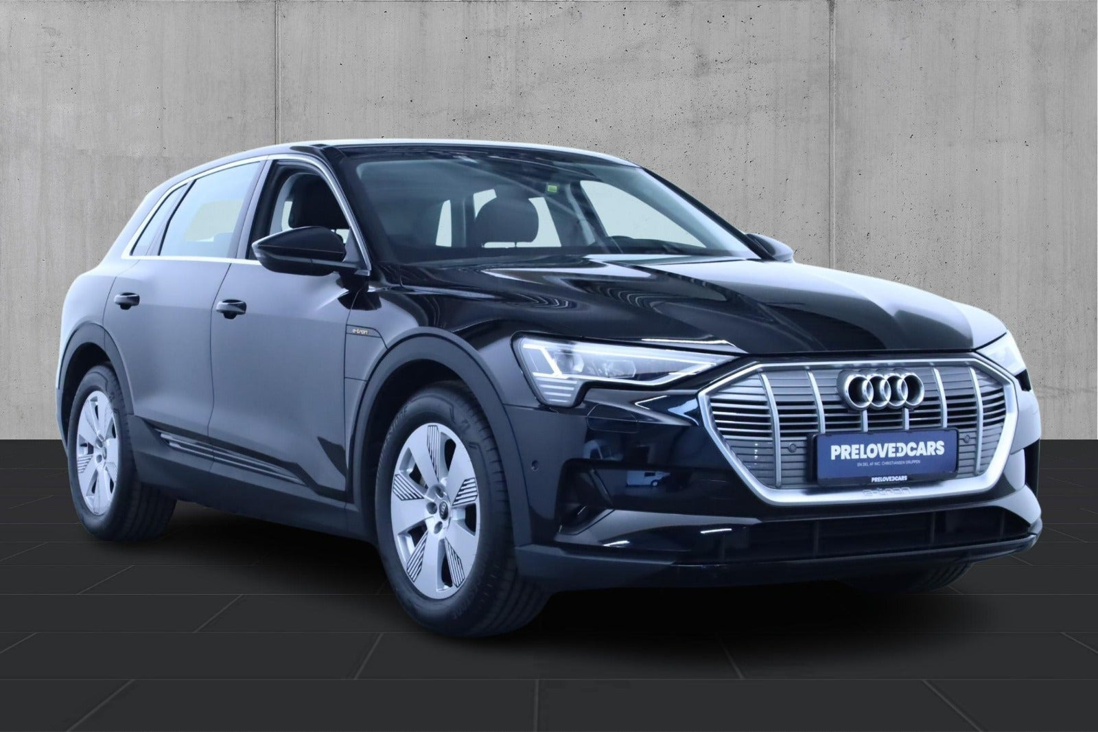 Sort Audi e-tron fra 2023