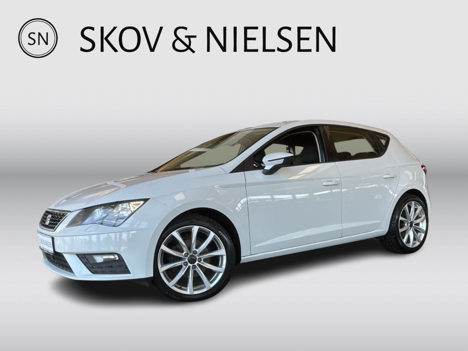 Hvid Seat Leon fra 2017