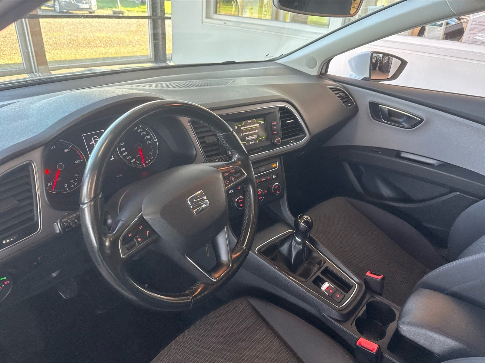 Hvid Seat Leon fra 2017