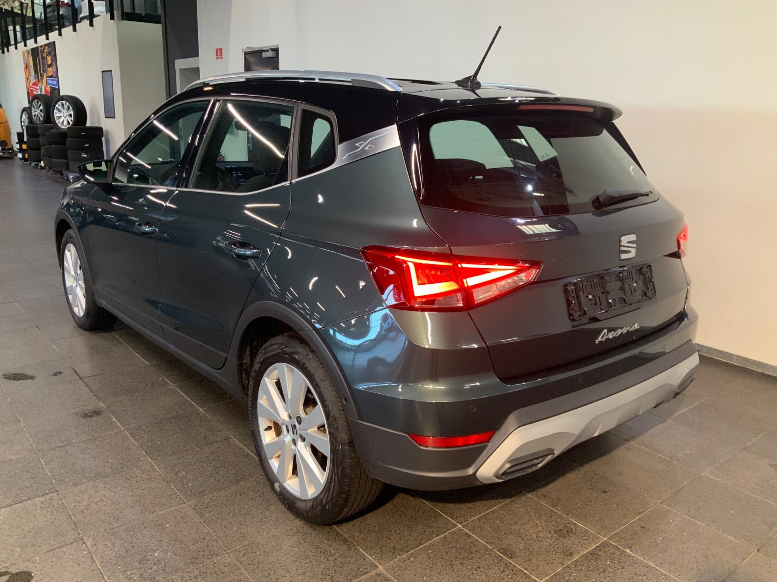 Grøn Seat Arona fra 2022