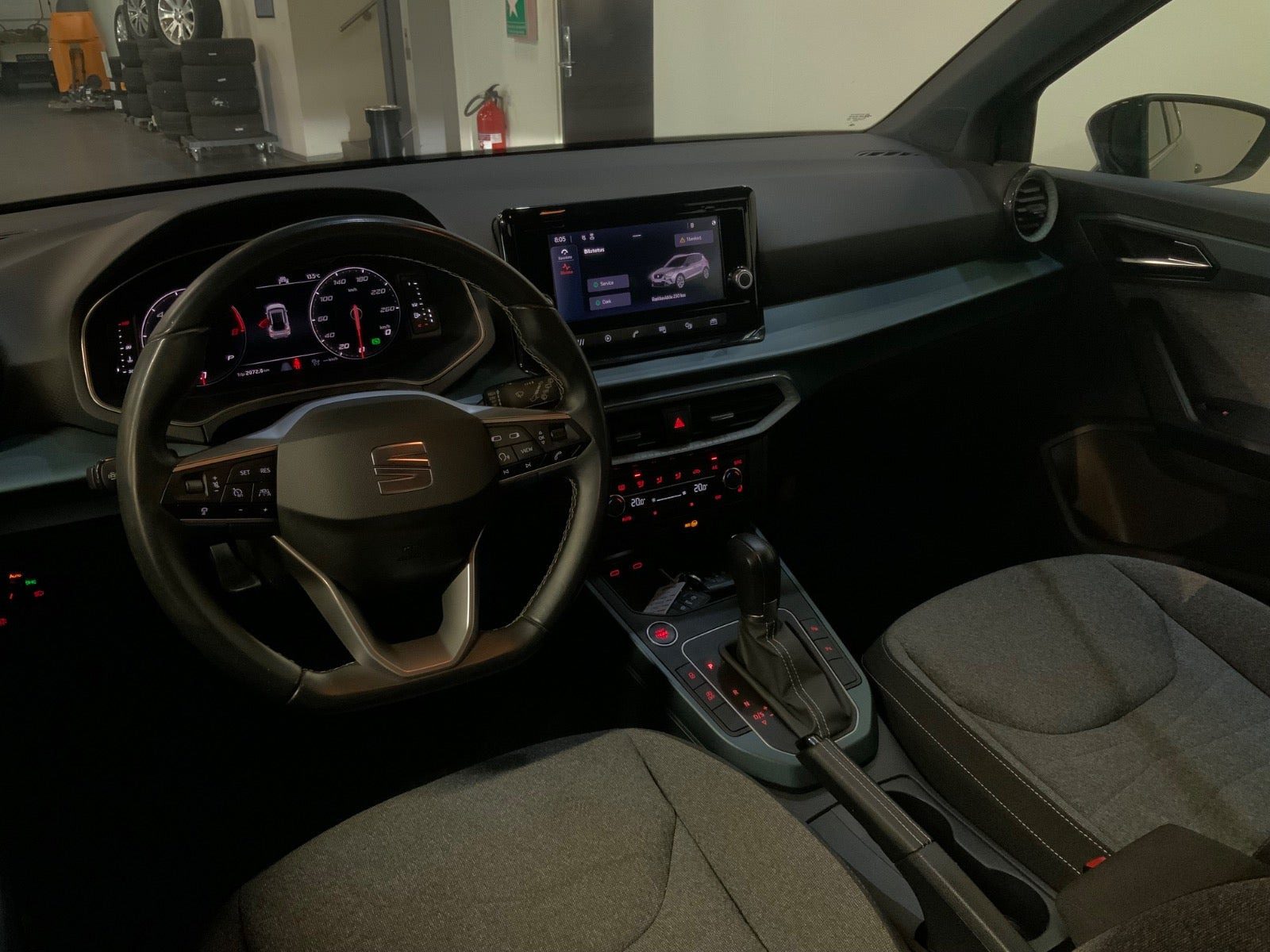 Grøn Seat Arona fra 2022