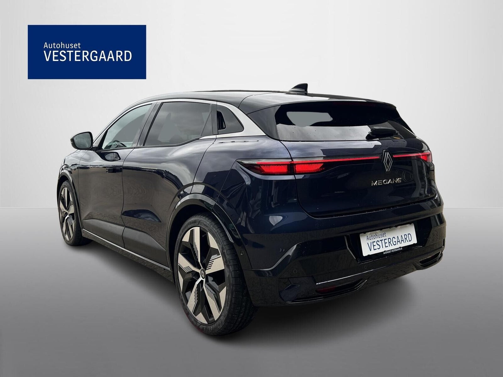 Blå Renault Megane E-Tech fra 2022