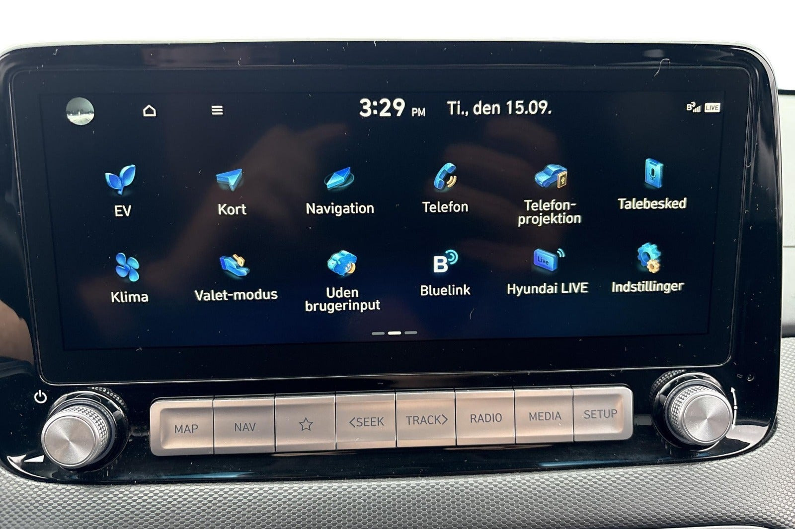 Sort Hyundai Kona fra 2022