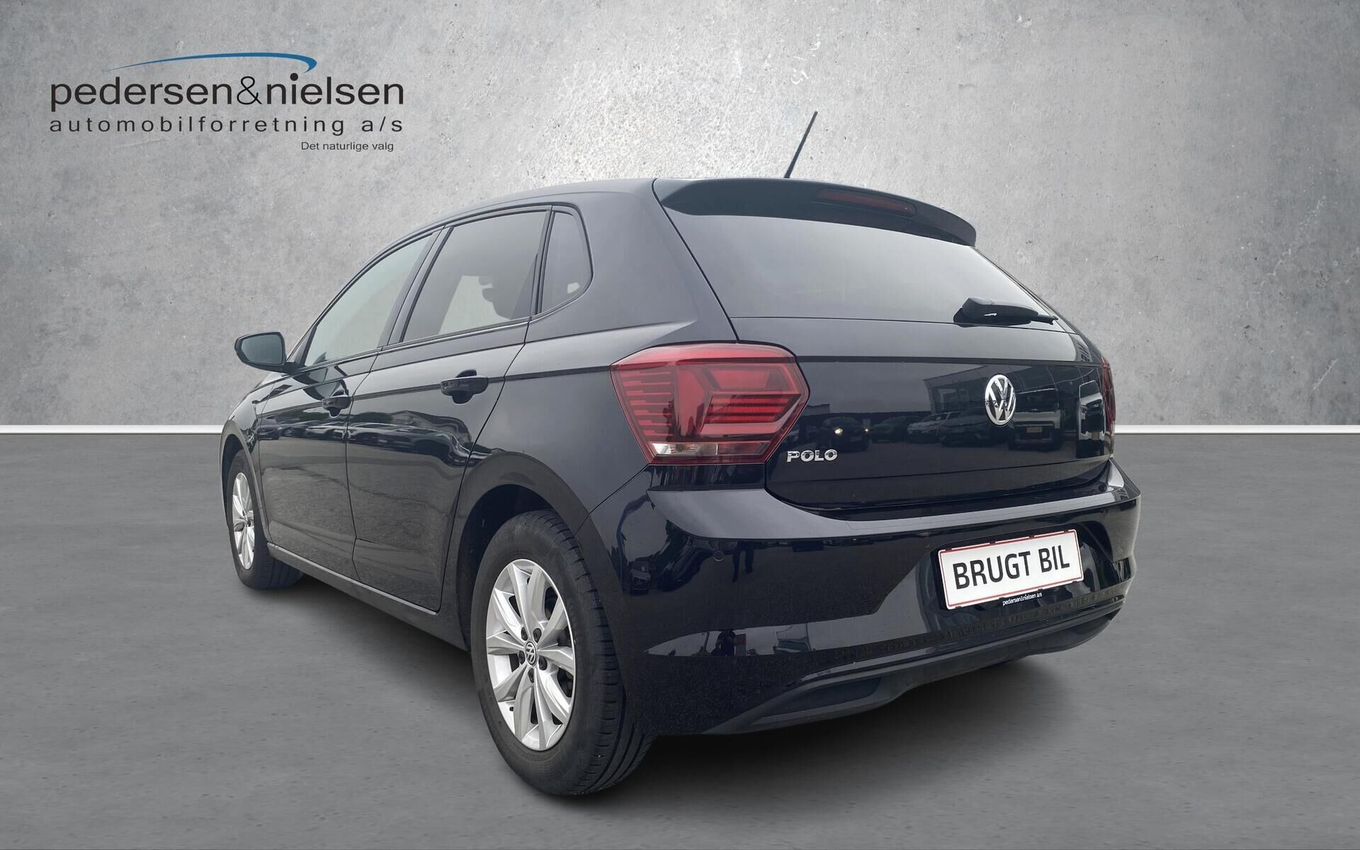 Sort VW Polo fra 2019