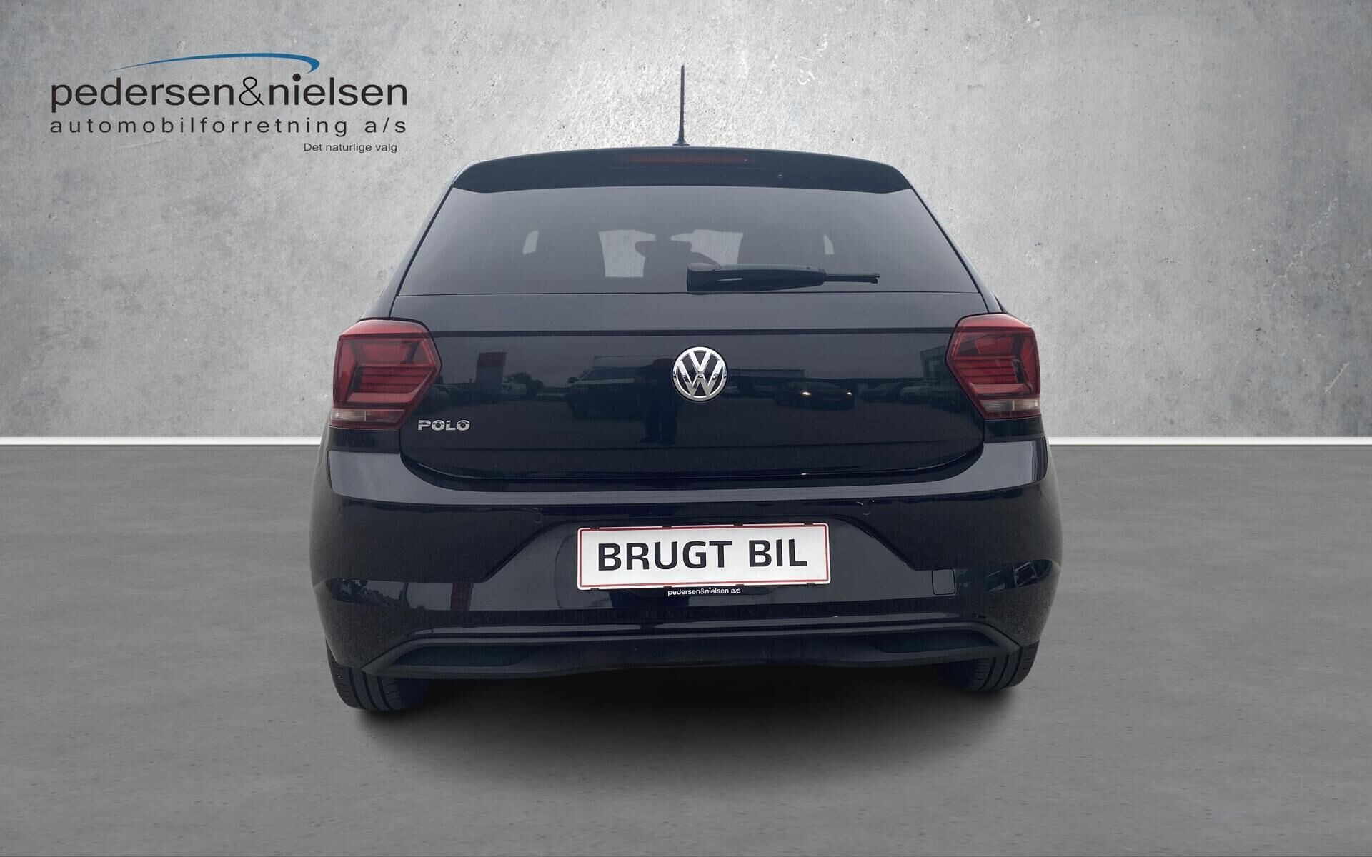 Sort VW Polo fra 2019