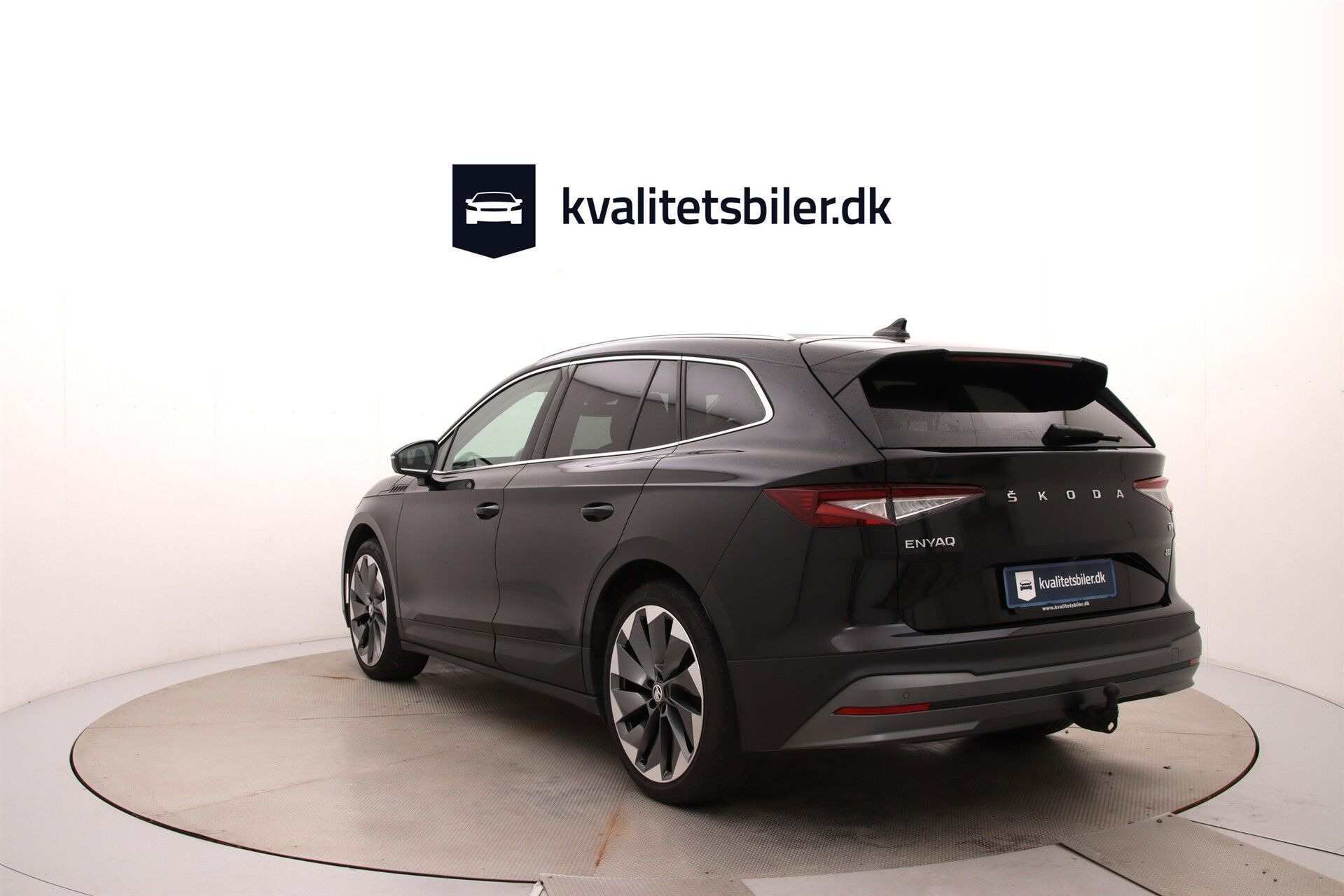 Sort Skoda Enyaq fra 2022