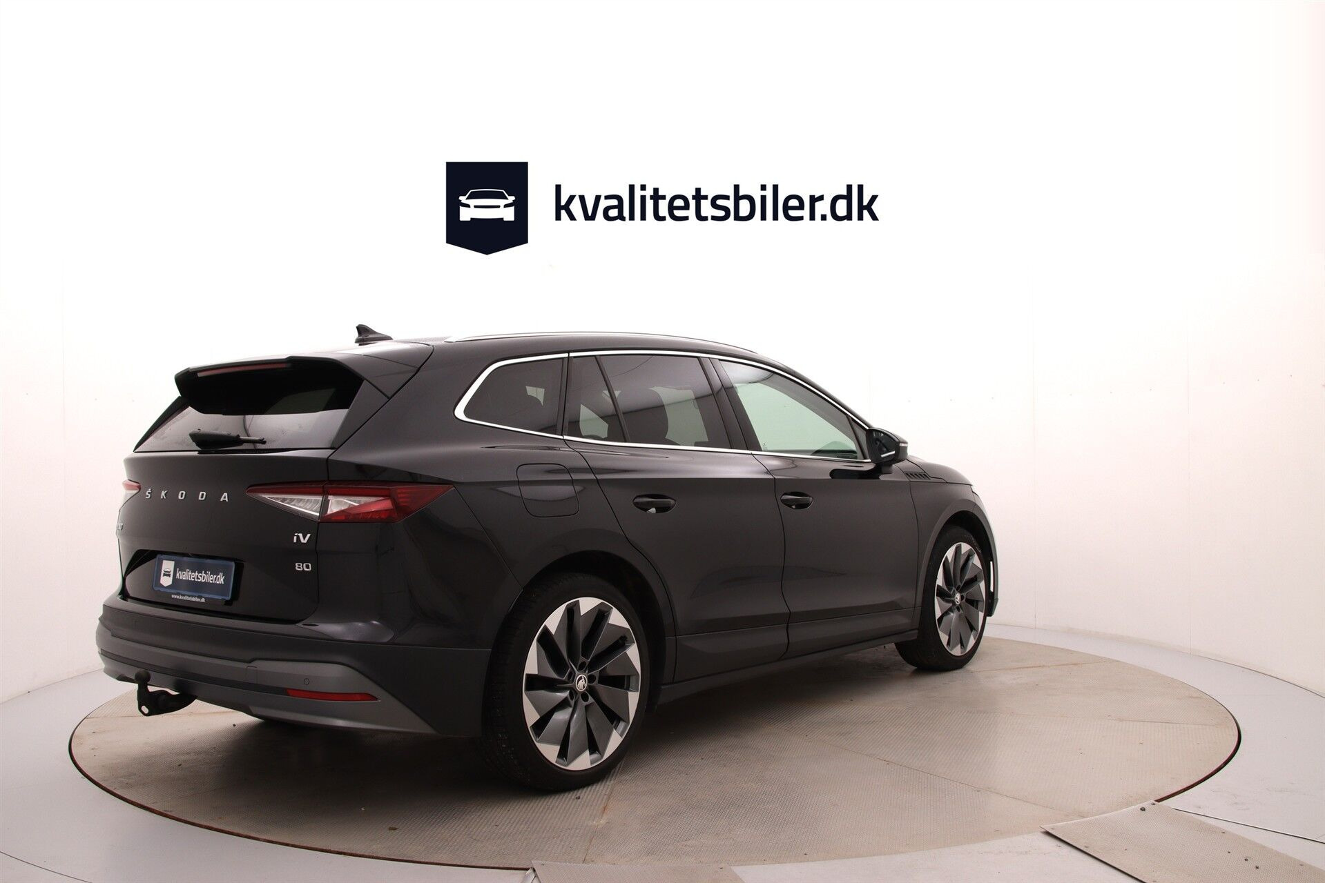 Sort Skoda Enyaq fra 2022