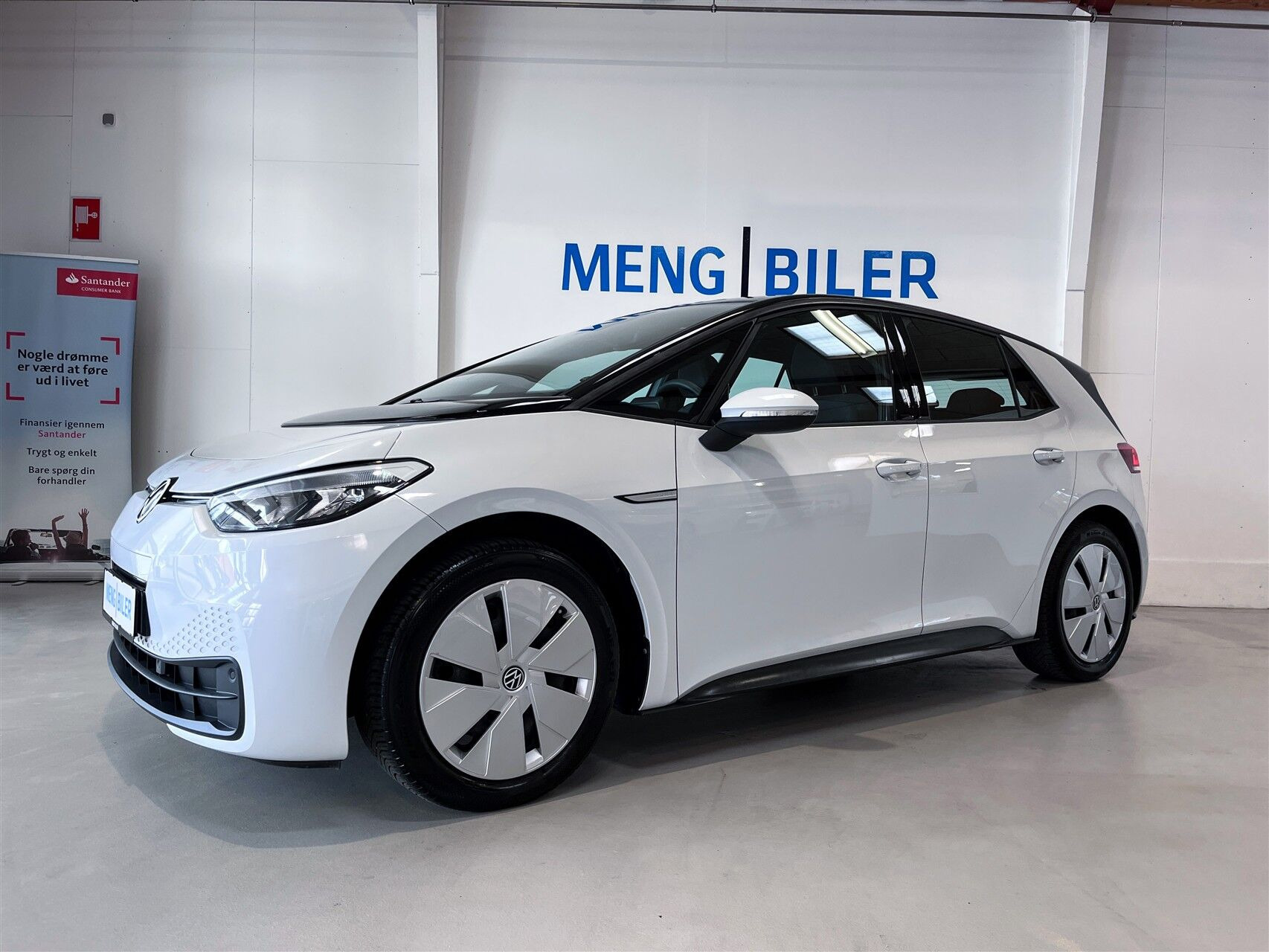 Hvid VW ID.3 fra 2021