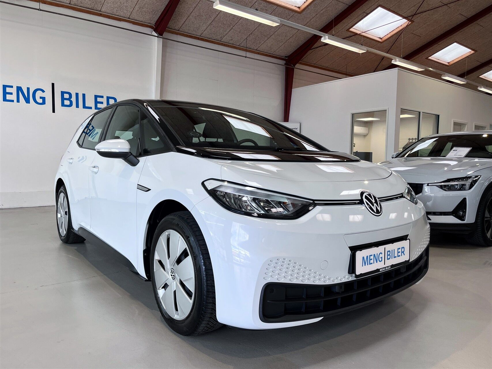 Hvid VW ID.3 fra 2021