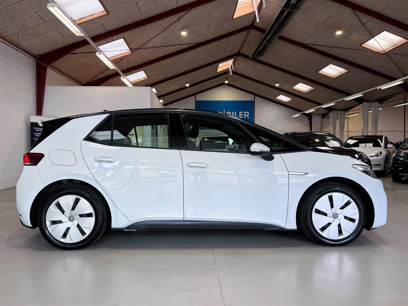 Hvid VW ID.3 fra 2021