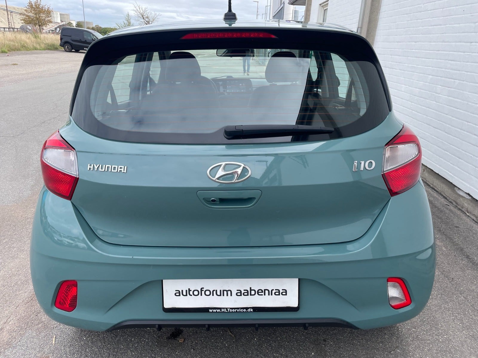 Grøn Hyundai i10 fra 2022