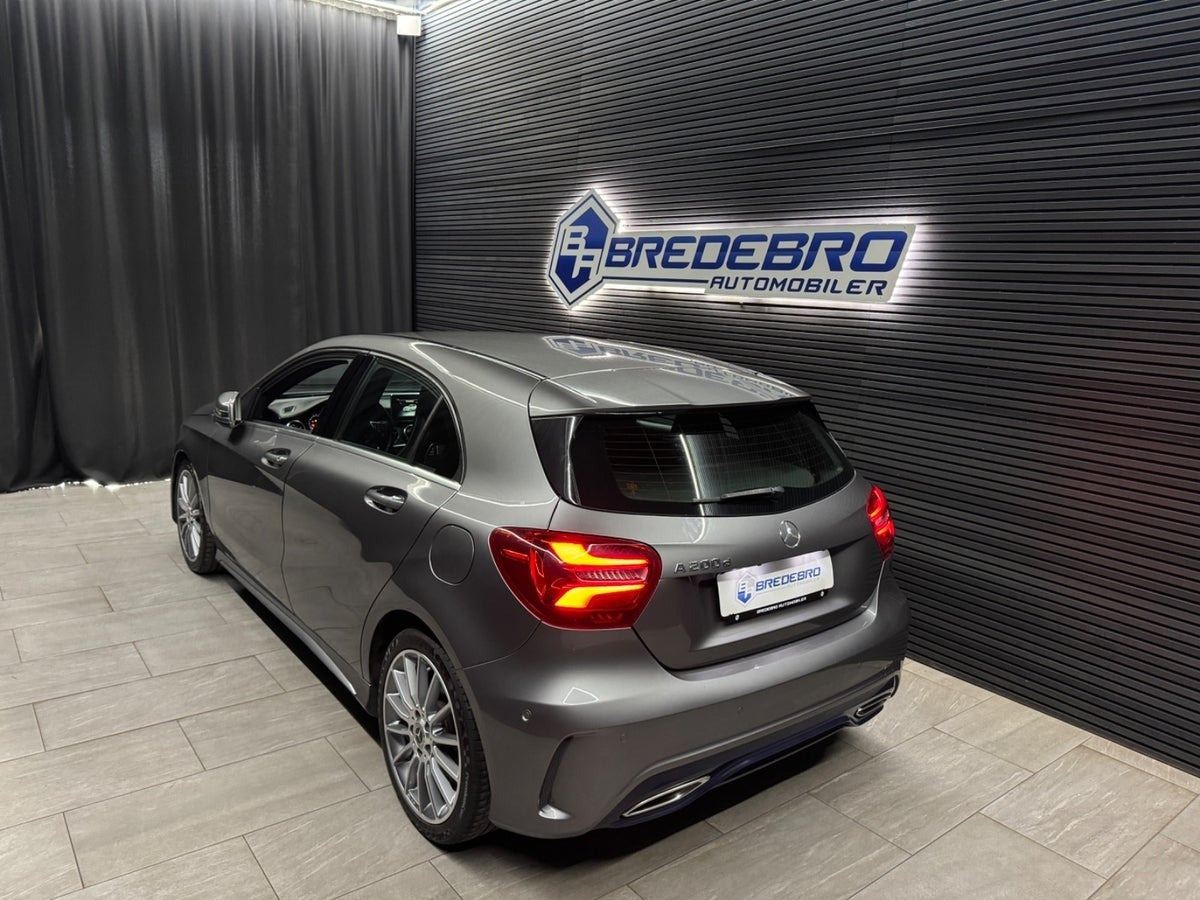 Grå Mercedes A200 d fra 2017