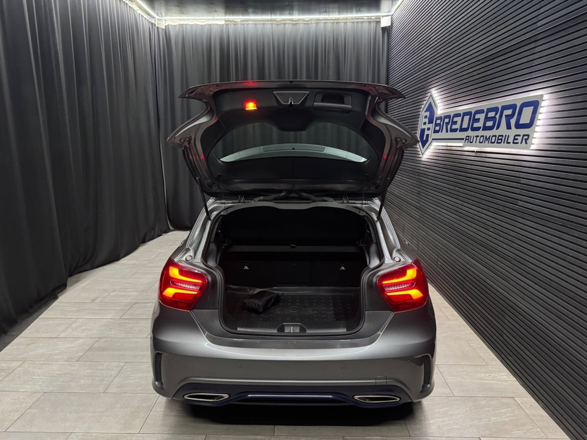 Grå Mercedes A200 d fra 2017