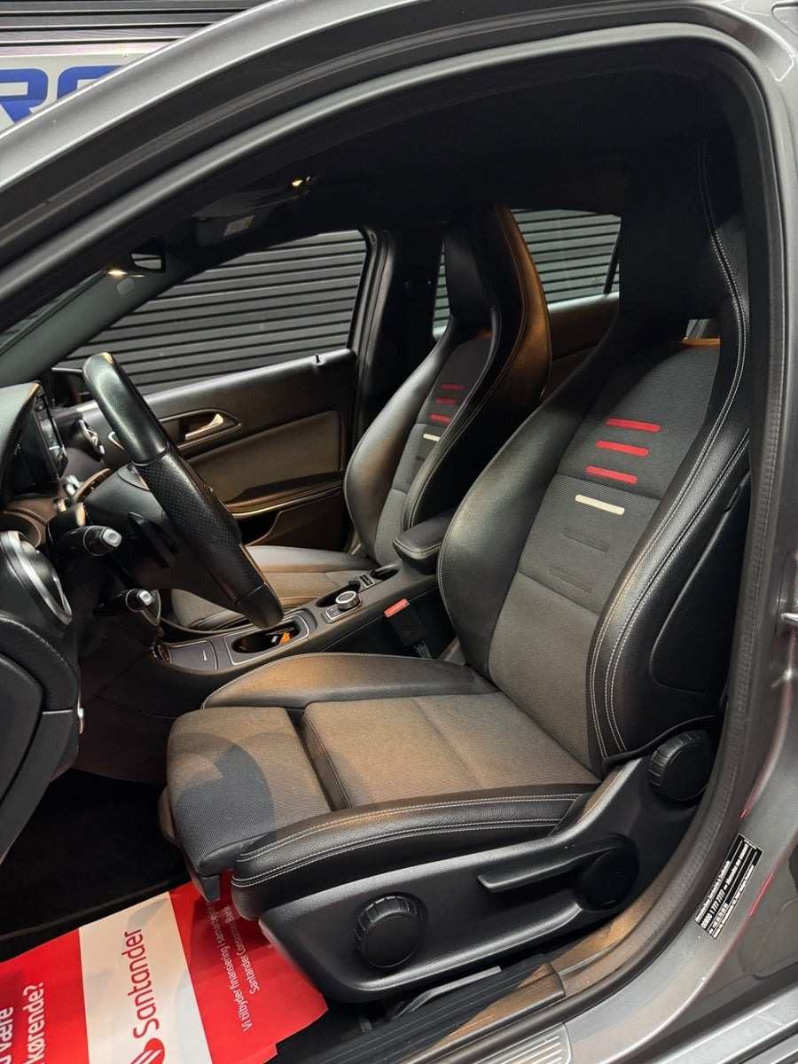 Grå Mercedes A200 d fra 2017