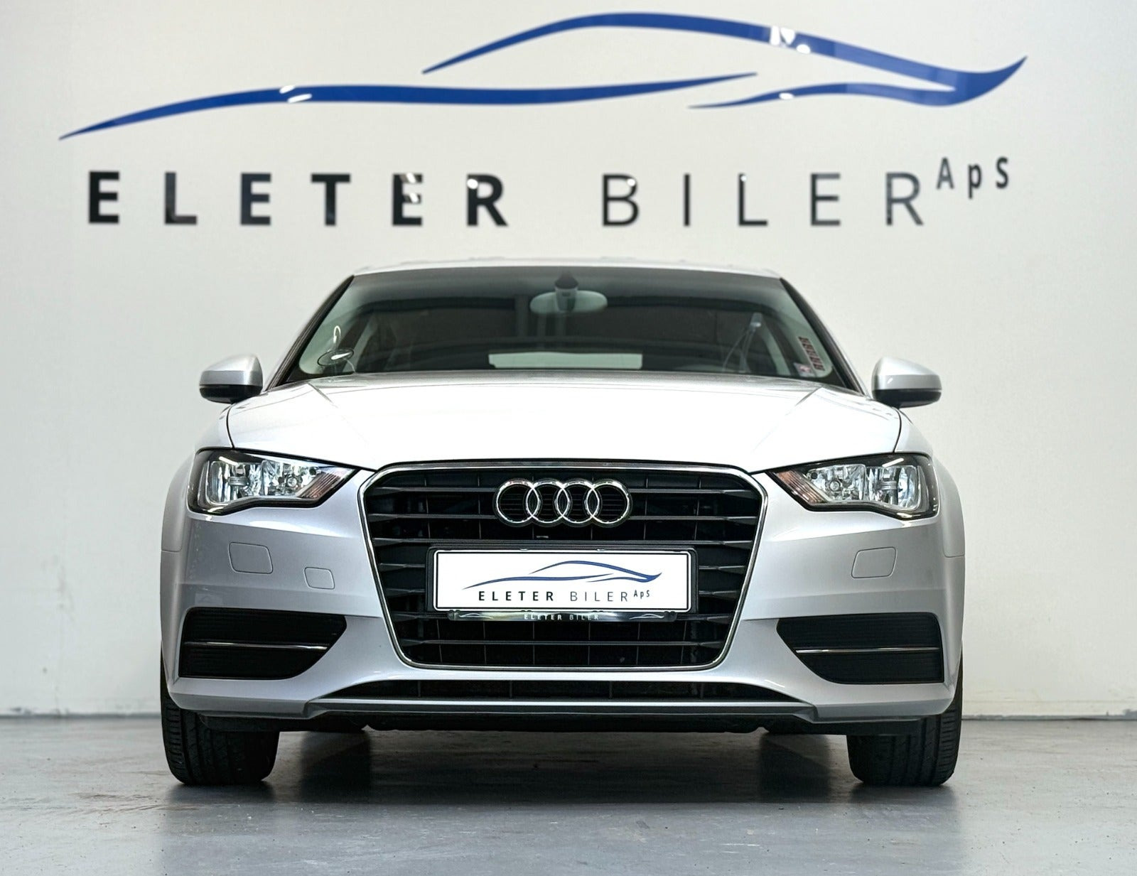 Sølv Audi A3 fra 2014