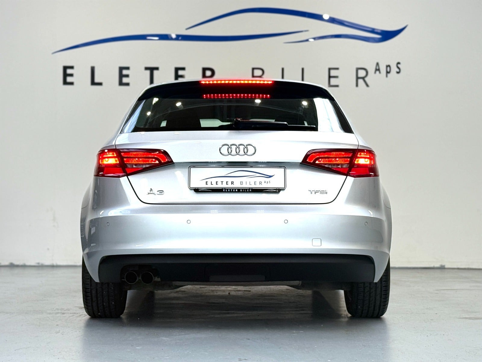 Sølv Audi A3 fra 2014