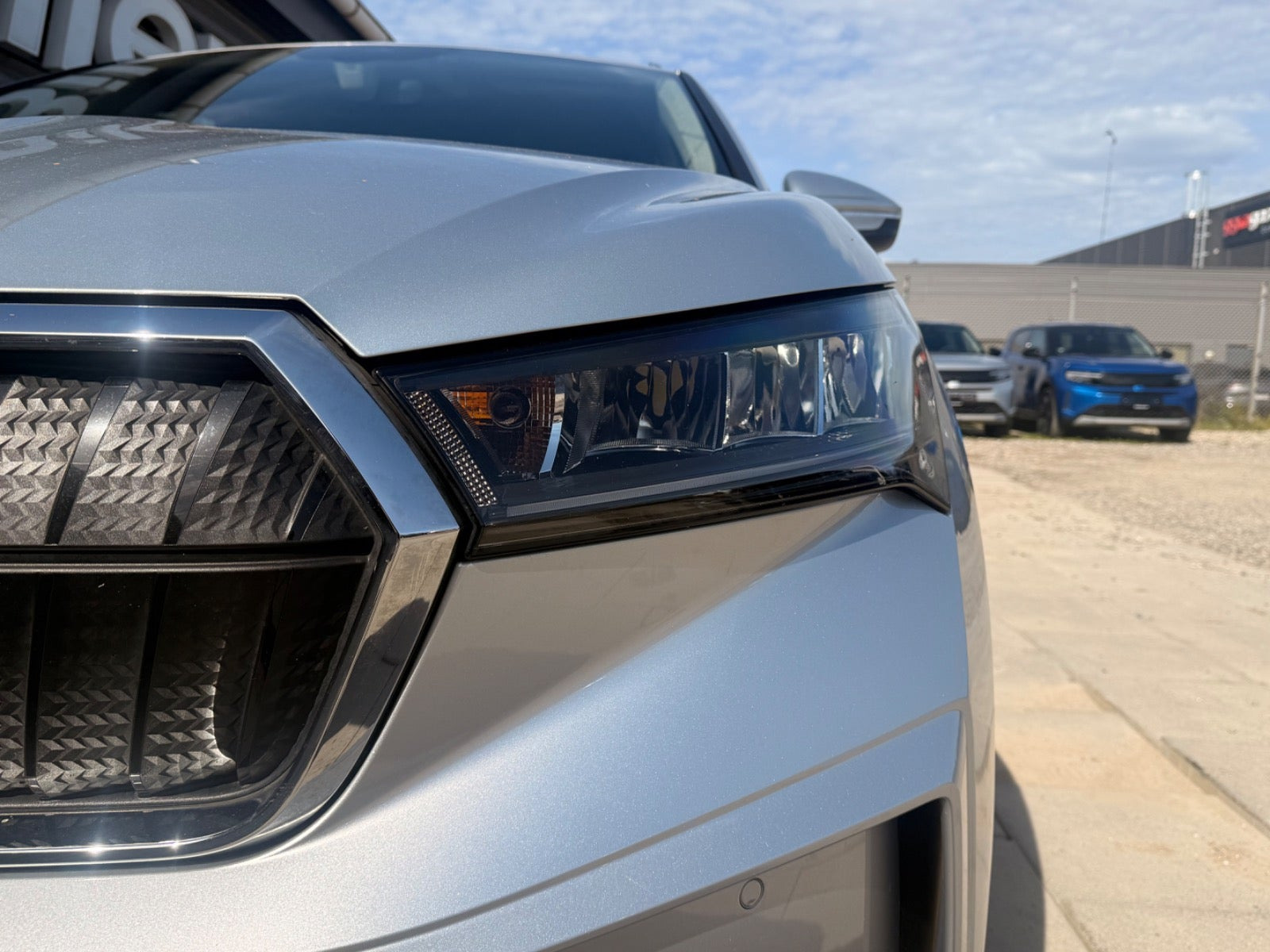 Sølv Skoda Enyaq fra 2023