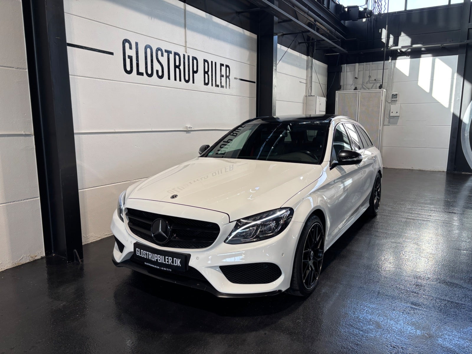 Mercedes C220 d 2,2 AMG Line stc. aut.