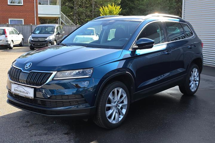Grøn Skoda Karoq fra 2022