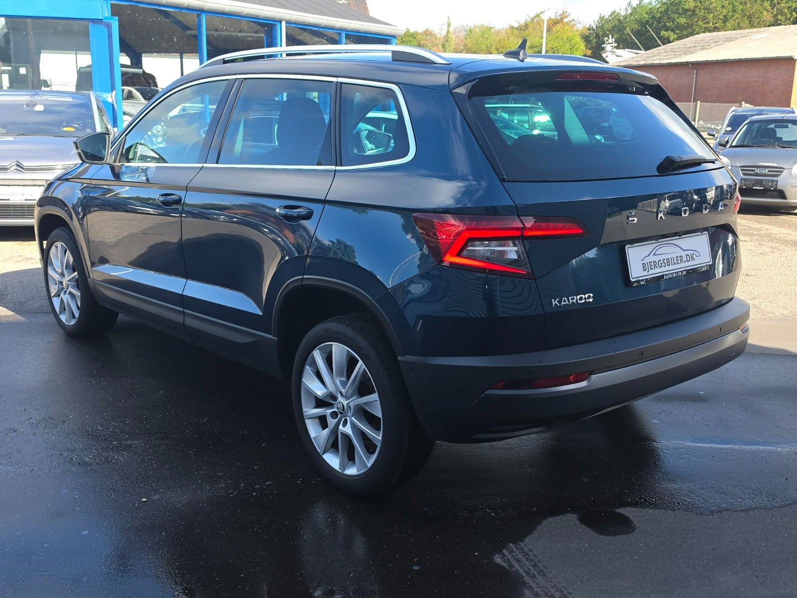 Grøn Skoda Karoq fra 2022