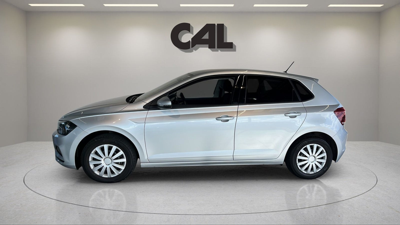 Sølv VW Polo fra 2020