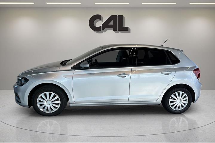 Sølv VW Polo fra 2020
