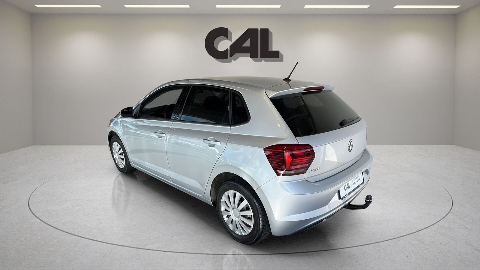 Sølv VW Polo fra 2020