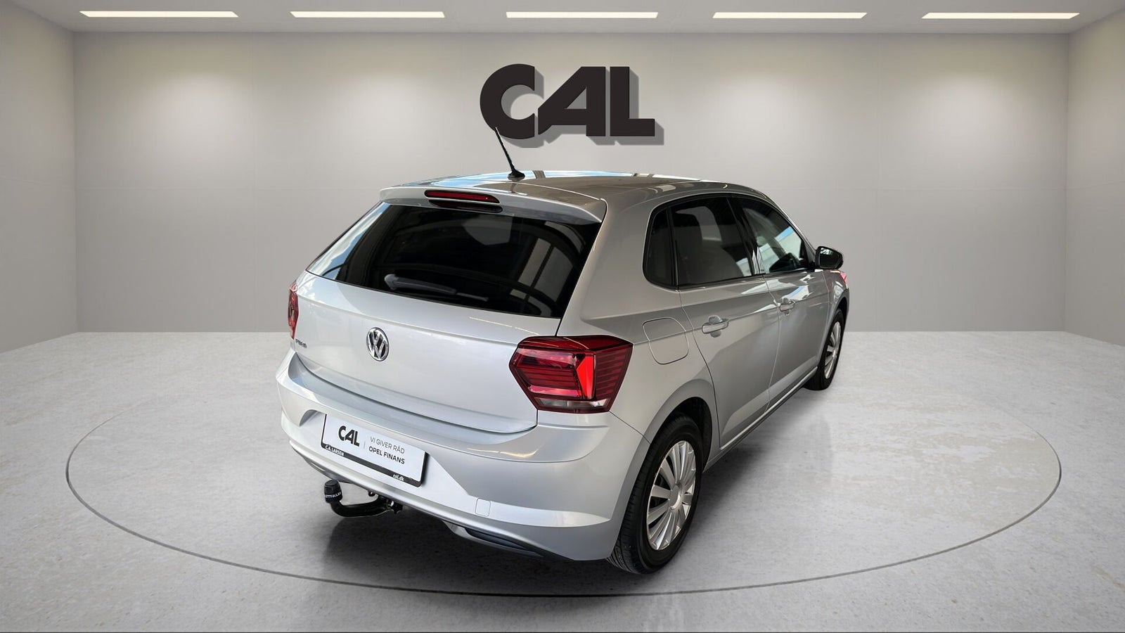 Sølv VW Polo fra 2020