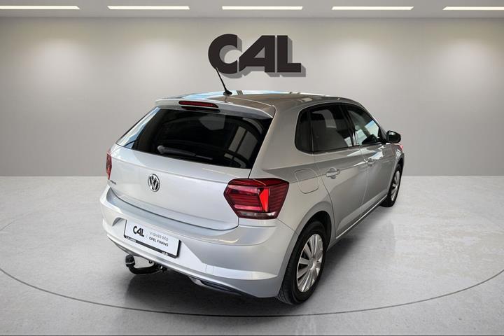 Sølv VW Polo fra 2020